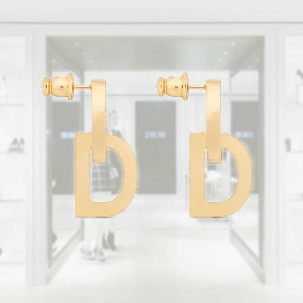 Dior CD LOCK EARRINGS E2314WOMCY_D03S – BORDER-GARA