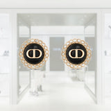 PETIT CD STUD EARRINGS