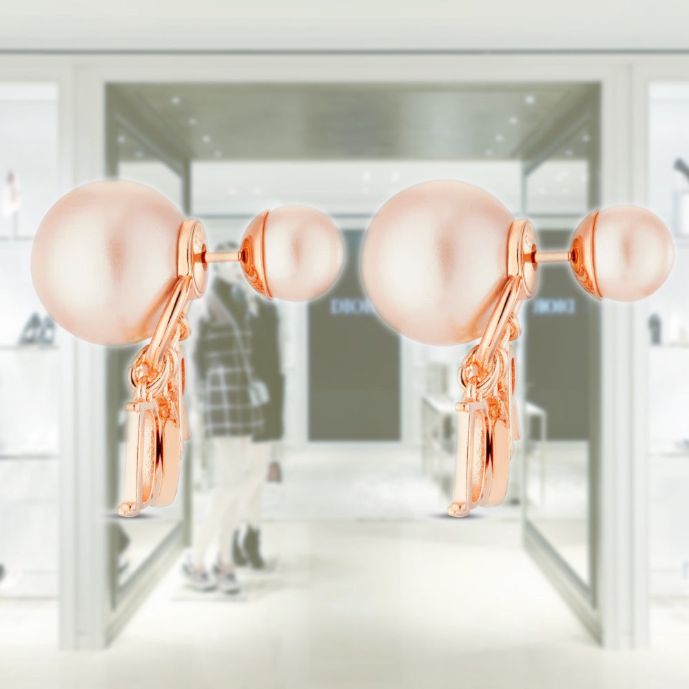 専用 DIOR tribal pierce DIOR | Dior Tribales ピアス メタル & レジンパール