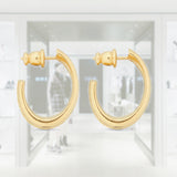 DIOR CODE EARRINGS