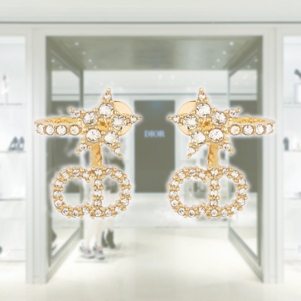 Dior CLAIR D LUNE EARRING E1099CDLCY_D301 – BORDER-GARA