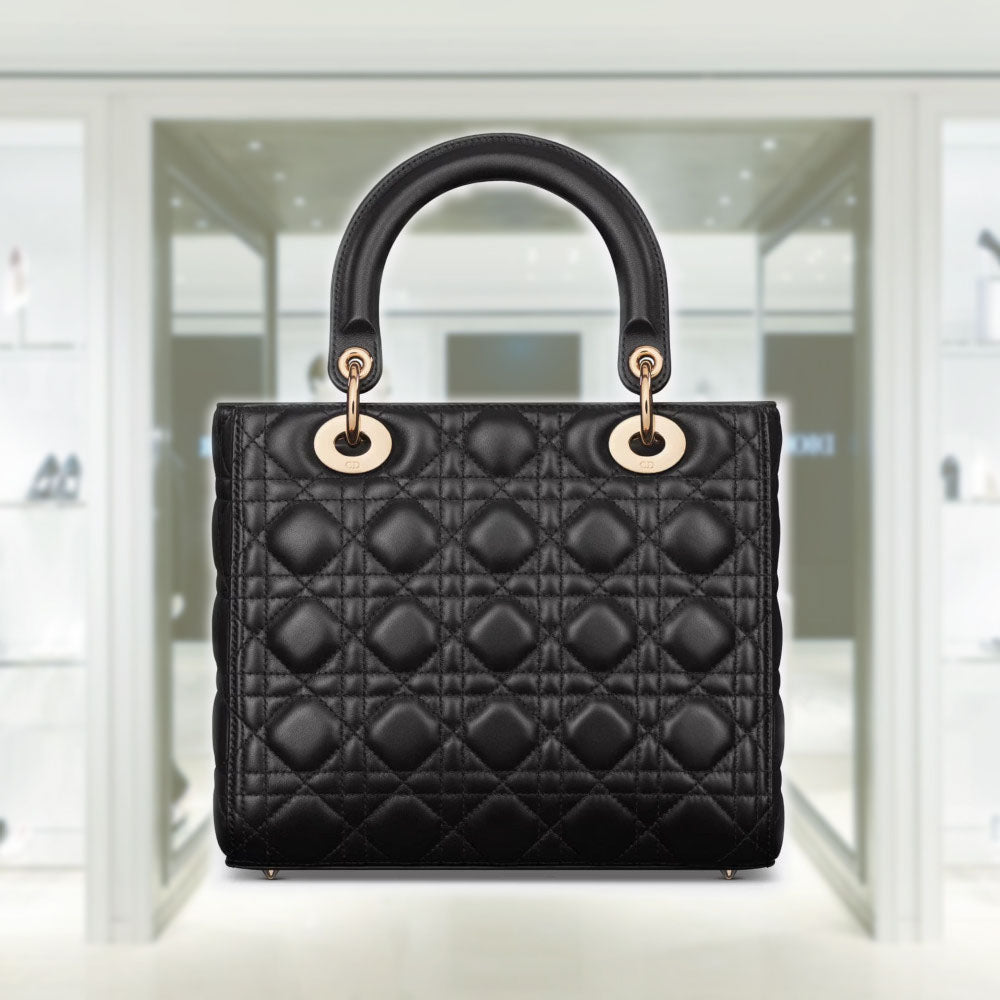 Dior LADY DIOR BAG MEDIUM M0565ONGE_M900 – BORDER-GARA