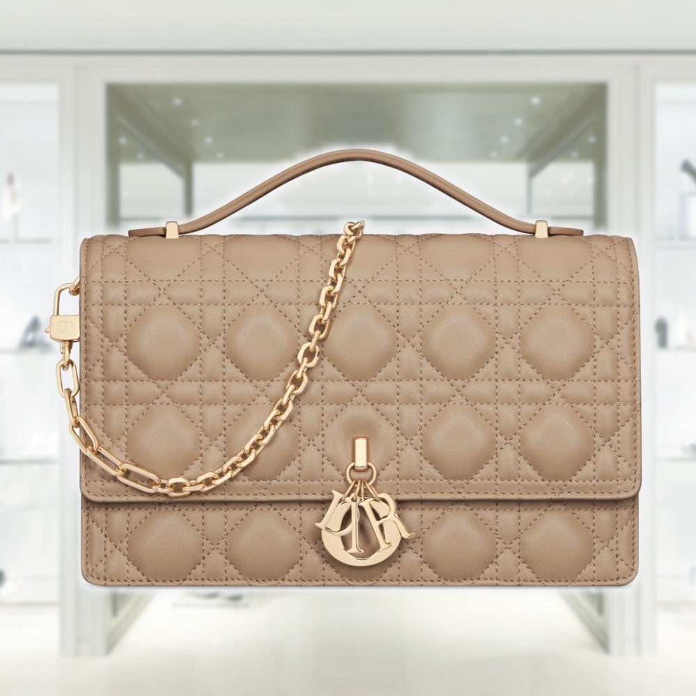 Dior MISS DIOR TOP HANDLE BAG M0997ONGE_M55U – BORDER-GARA