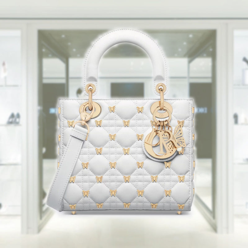 Dior LADY DIOR BAG SMALL M0531ONHZ_M010 – BORDER-GARA