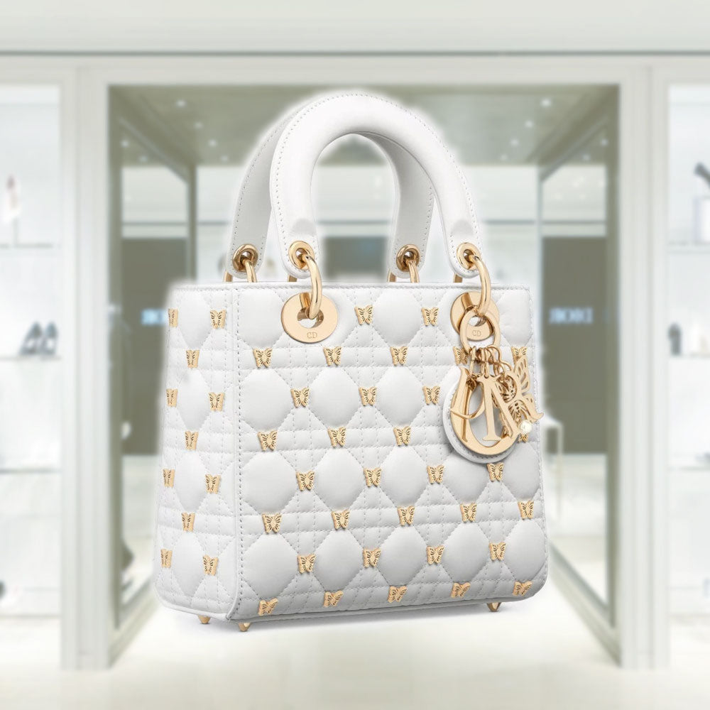 Dior LADY DIOR BAG SMALL M0531ONHZ_M010 – BORDER-GARA