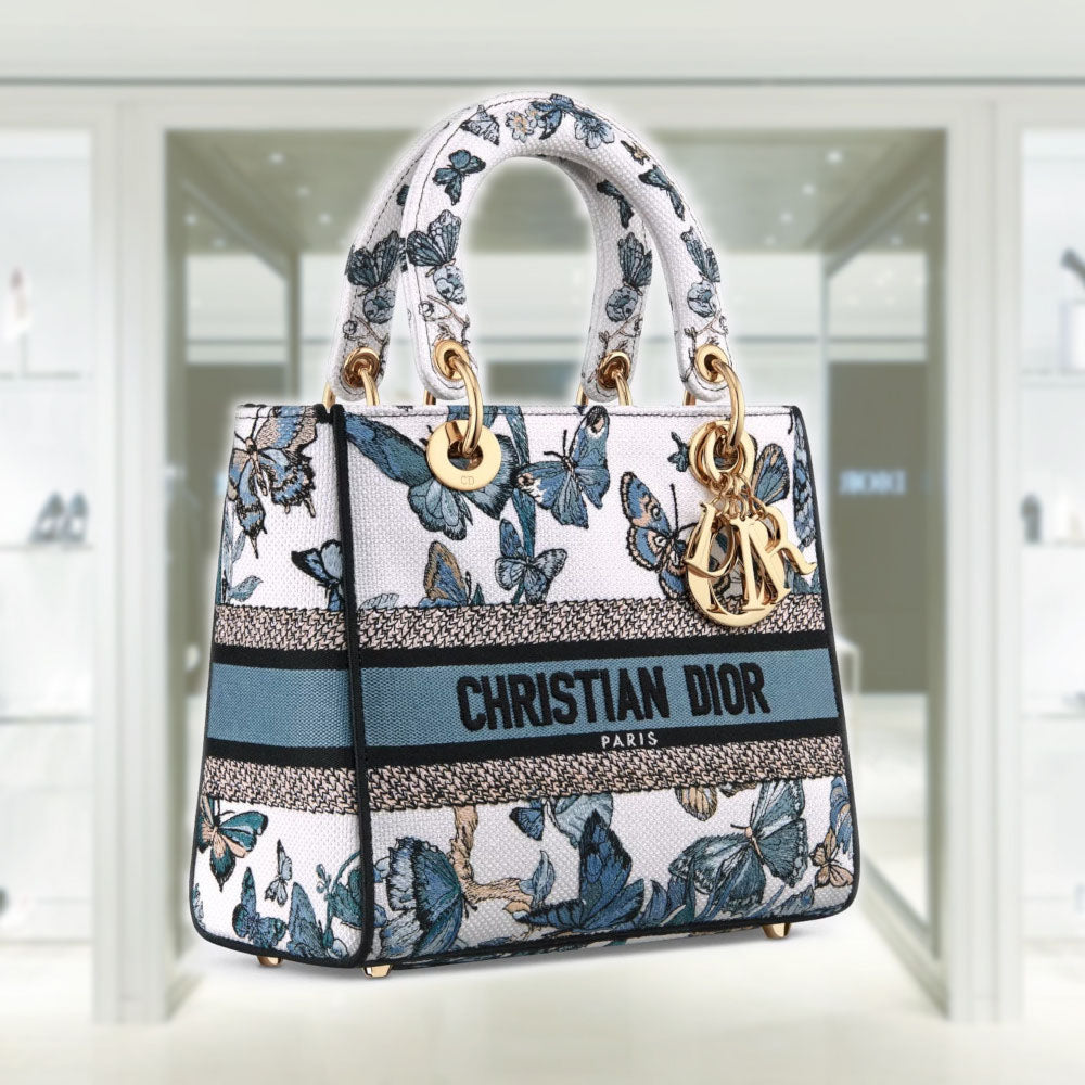 ☆ヴィンテージ☆DIOR☆ LADY D-LITE トートバッグ Lady D-Lite - Bags | DIOR