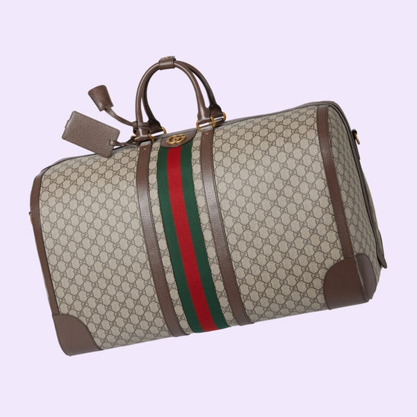 GUCCI SAVOY MAXI DUFFLE BAG