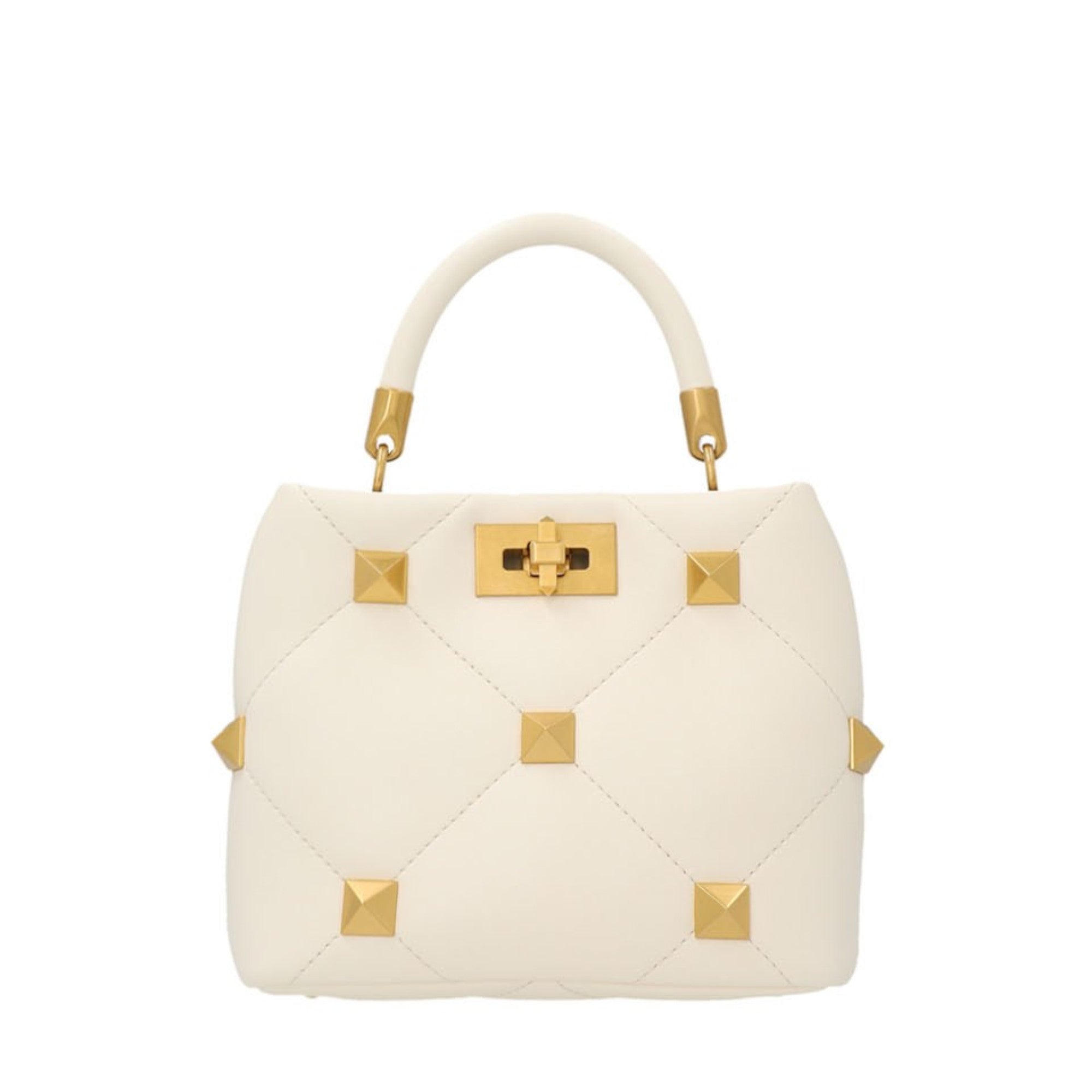 VALENTINO Roman stud' Valentino Garavani small handbag XW2B0I97BSF098 ...