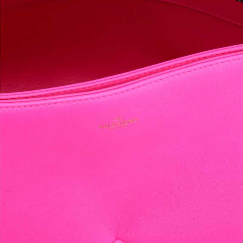 Valentino Garavani Pink PP Collection 'Maxi Hobo One Stud' shoulder bag