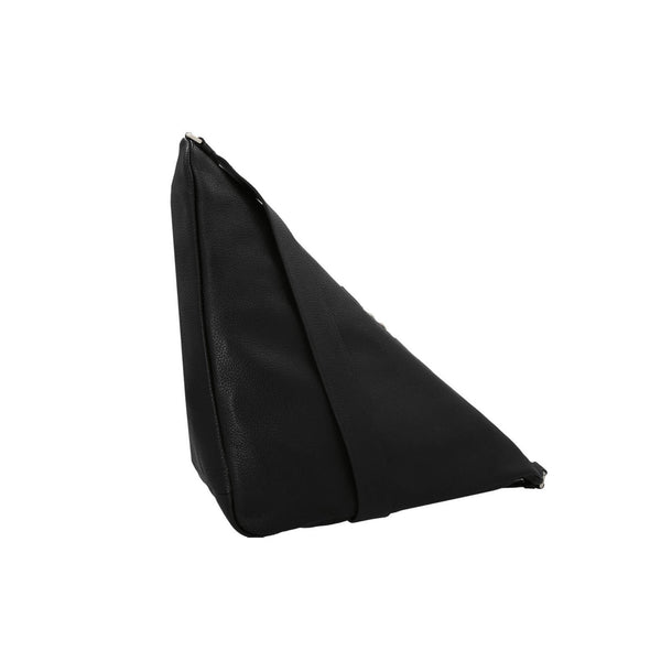 Triangle logo shoulder bag