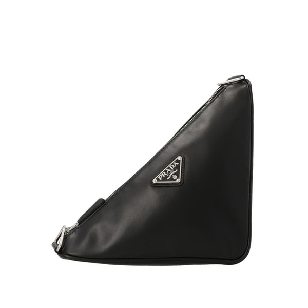 Prada triangle' crossbody bag