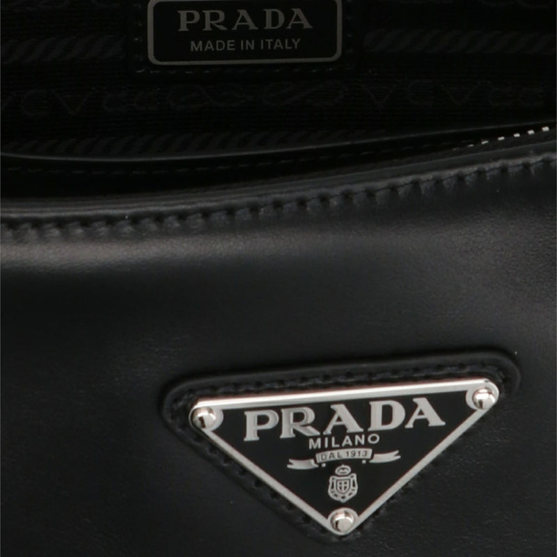 Prada triangle' crossbody bag