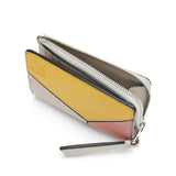 Puzzle slim bifold wallet in classic calf