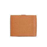 Trifold wallet in soft grained calfskin