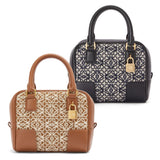 Amazona 16 Square bag in Anagram jacquard and calfskin
