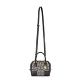 Amazona 16 Square bag in Anagram jacquard and calfskin