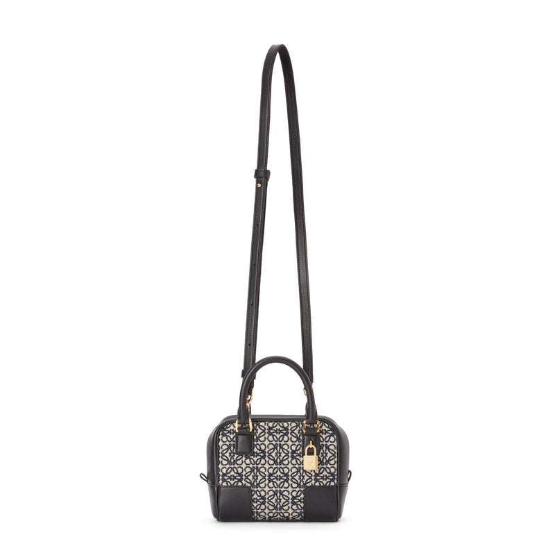 Amazona 16 Square bag in Anagram jacquard and calfskin