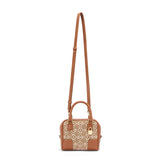 Amazona 16 Square bag in Anagram jacquard and calfskin