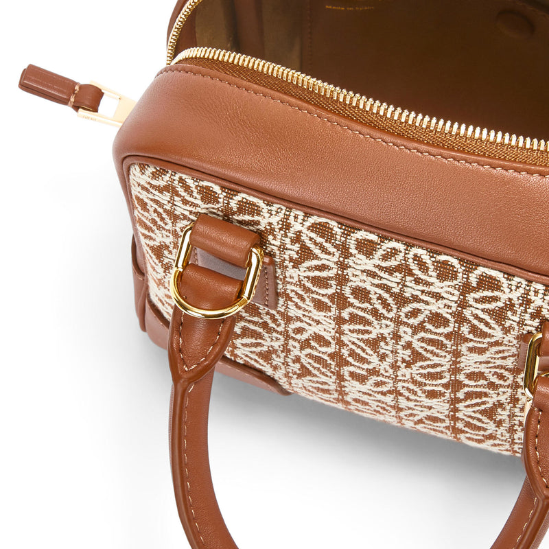 Amazona 16 Square bag in Anagram jacquard and calfskin