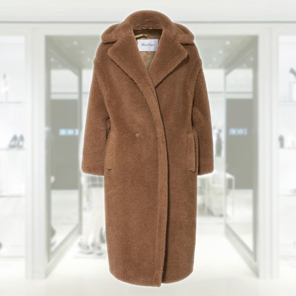 Camel hair coat TEDDY