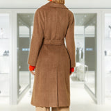 Coat GARBO with mohair