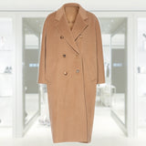 Wool coat 101801 reversible