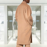 Wool coat 101801 reversible