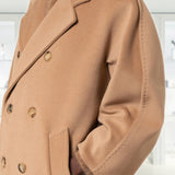 Wool coat 101801 reversible