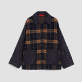 SHIRT JACKET WITH CHECK PATTERN