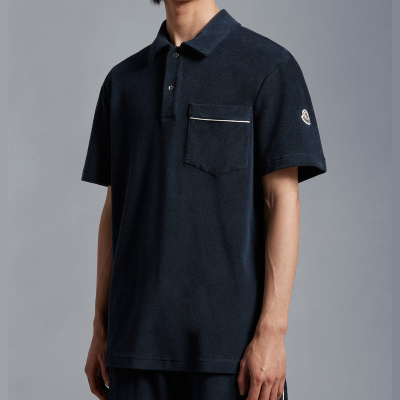 Terrycloth Polo Shirt