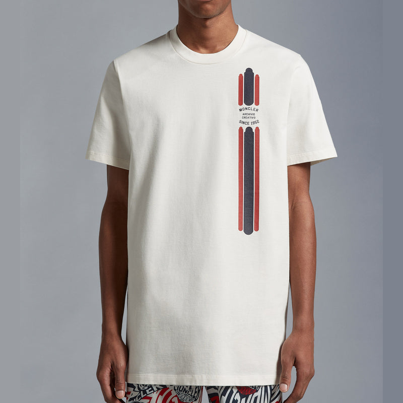 Tricolour Motif T-Shirt
