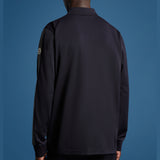 Inter x Moncler Long Sleeve Polo Shirt