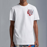 Flower Motif T-Shirt