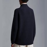 Padded Wool Cardigan