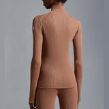 Wool Blend Polo Neck Jumper