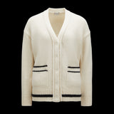 Logo Wool Blend Cardigan