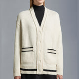 Logo Wool Blend Cardigan