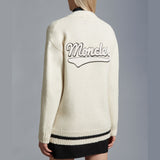 Logo Wool Blend Cardigan