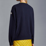 Embroidered Logo Wool Jumper