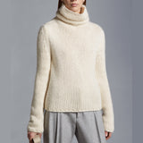 Wool & Mohair Polo Neck Jumper