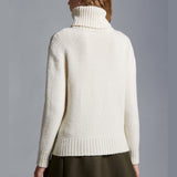 Logo Wool Polo Neck Jumper