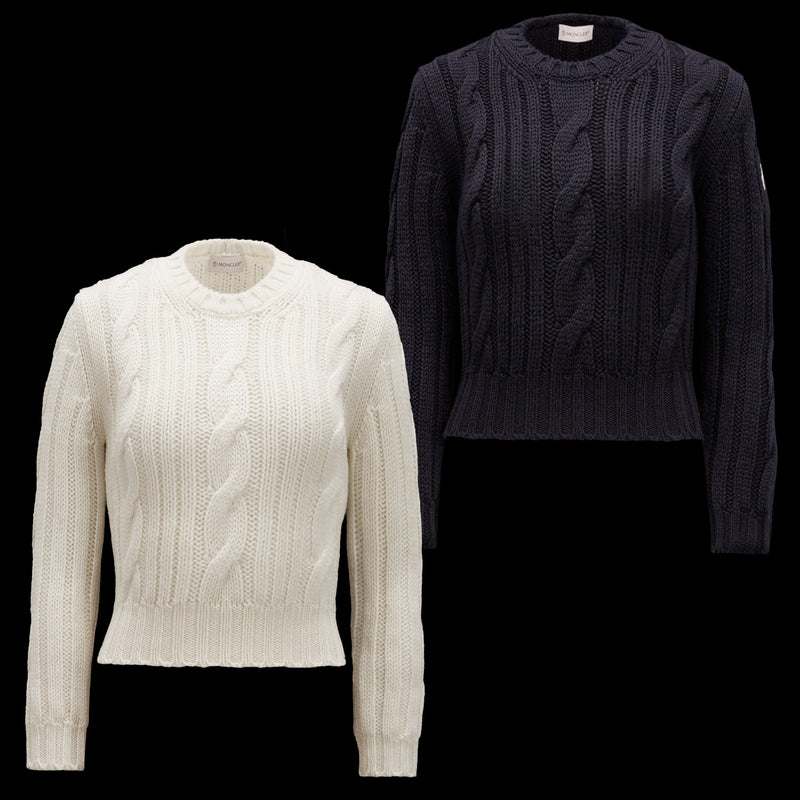 Cable Knit Wool Jumper