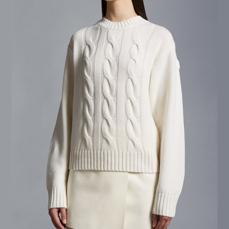 Cable Knit Cashmere Jumper