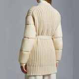 Padded Cashmere Cardigan