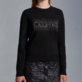 Crystal Logo Wool Jumper