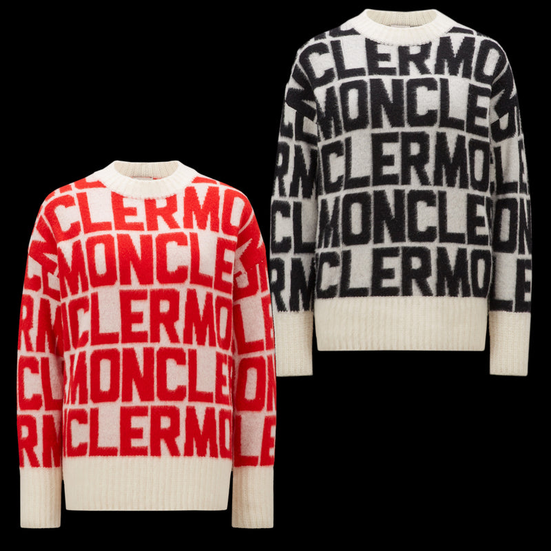 Logo Wool Jacquard Jumper