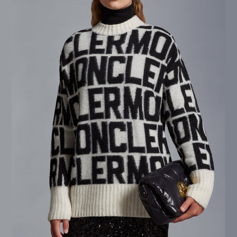 Logo Wool Jacquard Jumper