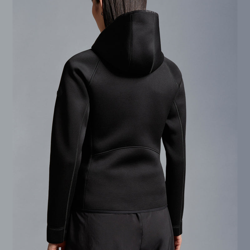 Neoprene Zip-Up Hoodie