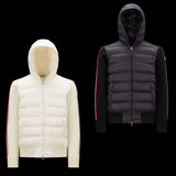 Padded Wool Hoodie
