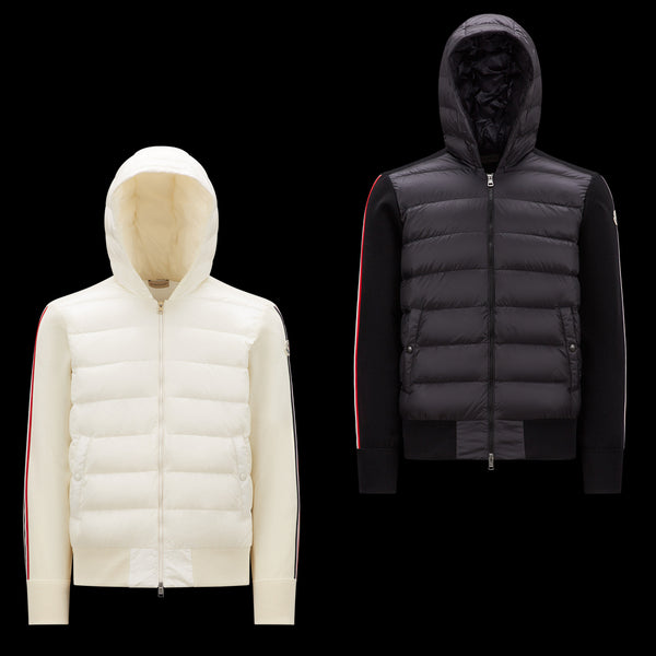 Padded Wool Hoodie